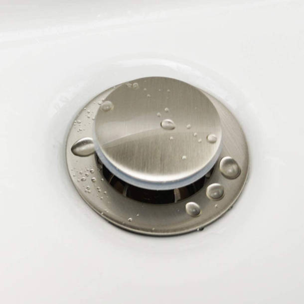 RP5648NN,BN Delta 1.35'' W Drain Stopper Bathroom Sink Drain & Reviews ...